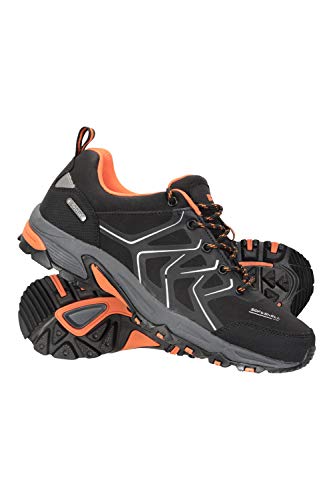 Mountain Warehouse Mens Waterproof Softshell Hiking Shoes - Trekking Black 10 M US Men