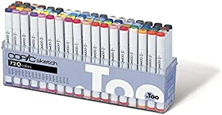 Copic Marker 72-Piece Sketch Set A