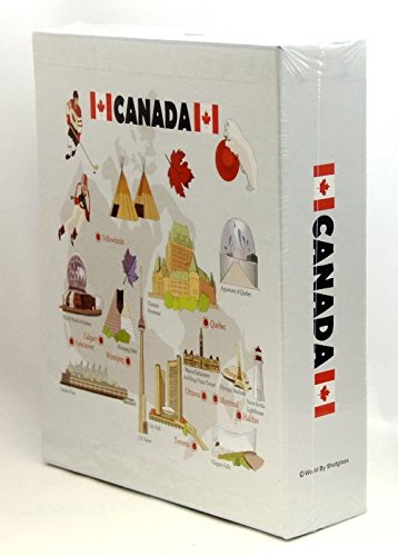 Canada Embossed Photo Album 200 Photos /4x6 NEW