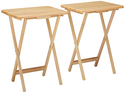 Winsome Alex 2-pc Set TV Table, Natural