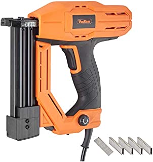 VonHaus Corded Electric 18 Gauge Brad Nailer and Stapler Kit - 500 Staples and 500 Brad Nails. For Use On Soft Woods ONLY