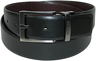 Kenneth Cole REACTION Men's Reversible Belt, Feather-Edge Black/Brown, 38