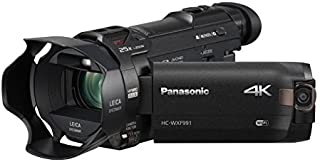 Panasonic 4K Cinema-Like Video Camera Camcorder HC-WXF991K, 20X Leica DICOMAR Lens, 1/2.3