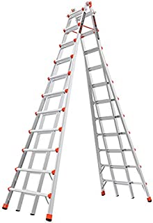 Little Giant Ladders 10121 SkyScraper 300-Pound Duty Rating Adjustable Stepladder, 21-Foot