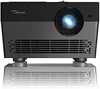 Optoma UHL55 4K LED Smart Projector with HDR, Bright 1500 lumens, Works with Alexa and Google Assistant, for Home Theaters and Outdoors, Auto Focus, Bluetooth Speaker Built in, Stream Netflix, Black