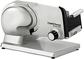 Chef'sChoice 615A000 Tilted Food Carriage for Fast and Efficient Slicing with Removable Blade for Easy Clean, 15.5 x 10.4 x 11 Inches, green