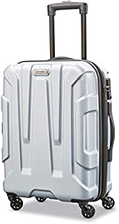 Samsonite Centric Hardside Expandable Luggage with Spinner Wheels, Silver, Carry-On 20-Inch