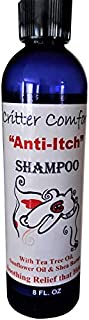 Natural Dog Shampoo for Dry Itchy Sensitive Skin- Allergy Relief formula. Dog Bath for Smelly Dogs with Tea Tree Oil that Soothes Hot Spots & Conditions.