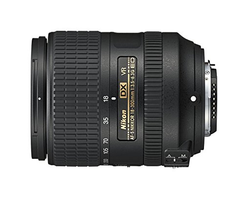 Nikon AF-S DX NIKKOR 18-300mm f/3.5-6.3G ED Vibration Reduction Zoom Lens with Auto Focus for Nikon DSLR Cameras (Renewed)