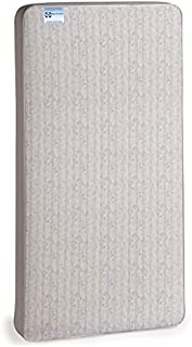 Sealy Baby Firm Rest Antibacterial Waterproof Standard Toddler & Baby Crib Mattress - 204 Premium Coils, Healthy Clean, 51.7 x 27.3