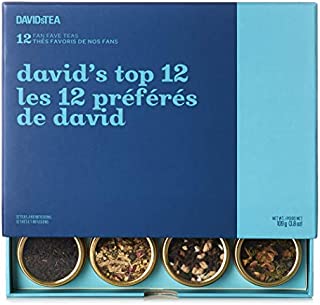 DAVIDsTEA Top 12 Tea Sampler
