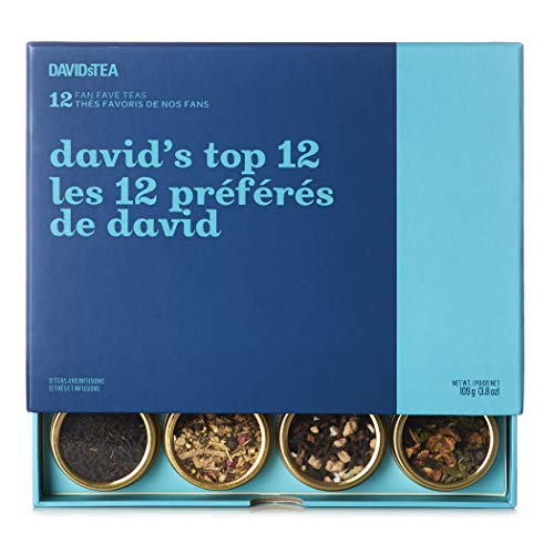 DAVIDsTEA Top 12 Tea Sampler