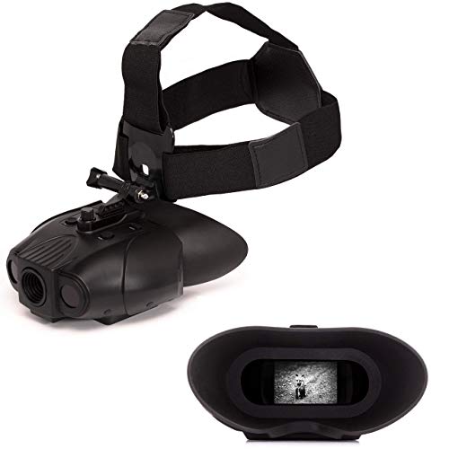 Nightfox 119V Night Vision Goggles | Digital Infrared | 75yd Range | Rechargeable