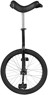 Fun 20 Inch Wheel Unicycle with Alloy Rim, Matte Black