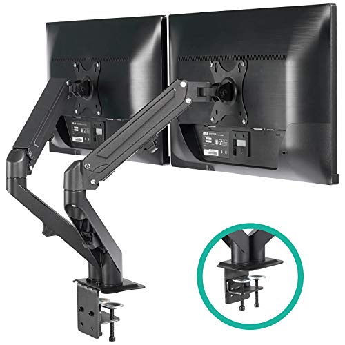 EleTab Dual Arm Monitor Stand