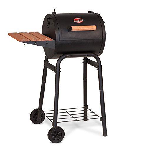 Char-Griller E1515 Patio Pro Charcoal Grill, Black