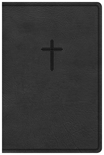 KJV Everyday Study Bible, Black LeatherTouch