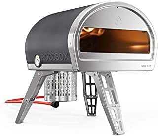 ROCCBOX by Gozney Portable Outdoor Pizza Oven - Gas or Wood Fired, Dual-Fuel, Fire & Stone Outdoor Pizza Oven, Buy Now for Free Wood Burner (Worth $100)