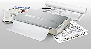 Plustek A3 Flatbed Scanner OS 1180 : 11.7x17 Large Format scan Size for Blueprints and Document. Design for Library, School and Soho. A3 scan for 9 sec, Support Mac and PC