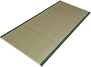 MustMat Japanese Tatami Mat Foldable Traditional Tatami Futon Mattress Natural Rush Grass 35.4