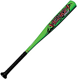 Franklin Sports Venom Aluminum Official Youth Tee Ball Bat - USA Regulation Approved - Perfect for Soft Core T-Balls - 26 Inch/16 Ounce (-10) Green