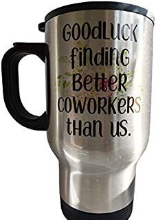 Goodluck funny coworker boss travel mugs gifts