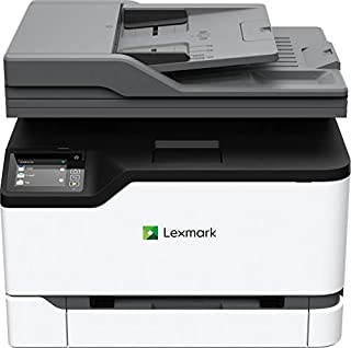 Lexmark MC3224adwe Color Multifunction Laser Printer with Print, Copy, Fax, Scan and Wireless capabilities, Two-Sided Printing with Full-Spectrum Security and Prints Up To 24 ppm (40N9050)