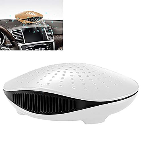 Air Purifier Negative Ion, Car Air Purifier PM 2.5 Negative Air Cleaner for Home, Office for Allergies, Smoke, Dust,White