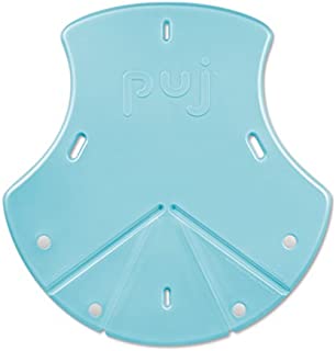 Puj Tub - The Soft, Foldable Baby Bathtub - Newborn, Infant, 0-6 Months, in-Sink Baby Bathtub, BPA Free, PVC Free (Aqua)