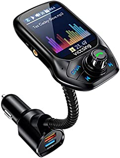 VicTsing (Upgraded Version) Bluetooth FM Transmitter