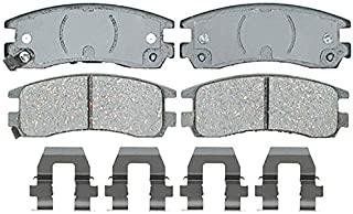 ACDelco Silver 14D698CH Ceramic Rear Disc Brake Pad Set