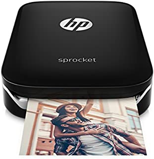 HP Sprocket Portable Photo Printer, Print Social Media Photos on 2x3