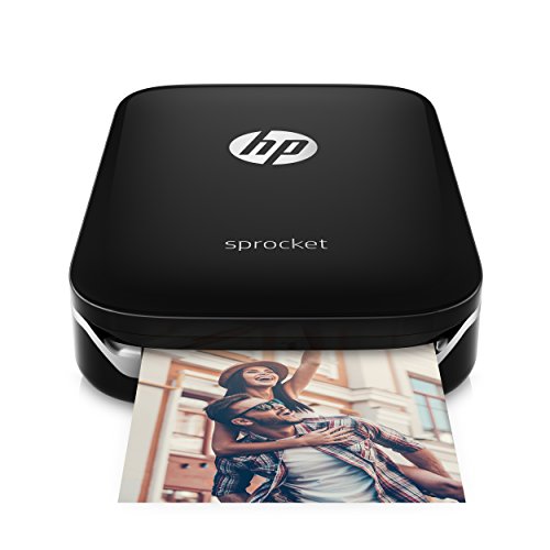 HP Sprocket Portable Photo Printer, Print Social Media Photos on 2x3