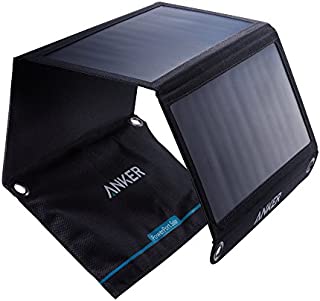 Solar Panel, Anker 21W 2-Port USB Portable Solar Charger with Foldable Panel, PowerPort Solar for iPhone 11/Xs/XS Max/XR/X/8/7, iPad Pro/Air/Mini, Galaxy S9/S8/S7/S6, and More