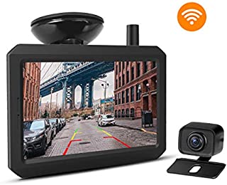 Wireless Backup Camera Kit with Digital Signal, Waterproof Rear-View Camera with 5 TFT-LCD Monitor, Ideal for Sedans, Pickup Truck, SUV, Minivans BOSCAM K7