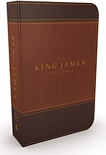 KJV, The King James Study Bible, Leathersoft, Brown, Red Letter, Full-Color Edition: Holy Bible, King James Version