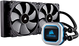 CORSAIR HYDRO Series H115i PRO RGB AIO Liquid CPU Cooler,280mm, Dual ML140 PWM Fans, Intel 115x/2066, AMD AM4