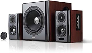 Edifier S350DB Bookshelf Speaker and Subwoofer 2.1 Speaker System Bluetooth v4.1 aptX Wireless Sound for Computer Rooms, Living Rooms and Dens