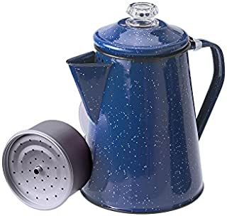 GSI Outdoors 8 Cup Enamelware Percolator