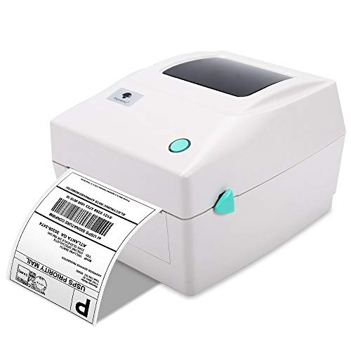 Phomemo PM-201 Shipping Label Printer 4x6 Thermal Label Printer Shipping Label Maker Machine Compatible with Mac and Windows - White