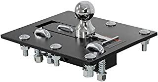 CURT 61052 Over-Bed Folding Black 30,000 lbs, 2-5/16-Inch Ball Gooseneck Hitch