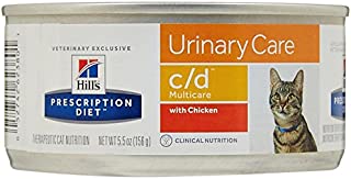 Hill'S Prescription Diet C/D Multicare Feline Bladder Health Chicken Formula - 24X5.5Oz