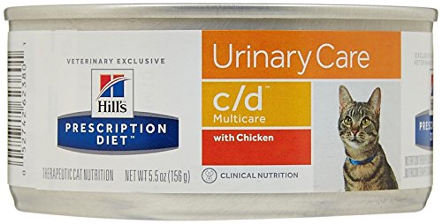 Hill'S Prescription Diet C/D Multicare Feline Bladder Health Chicken Formula - 24X5.5Oz