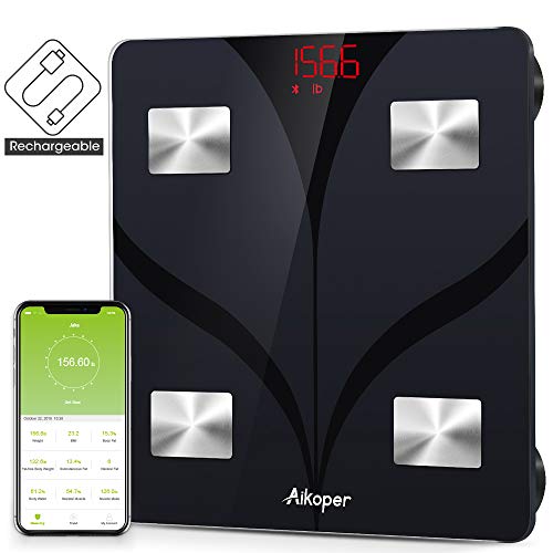 Bluetooth Body Fat Scale by Aikoper