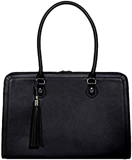 Laptop Bag for Women  17 inch Computer Briefcase for Women Handmade Luxury Vegan Leather Designer Stylish Travel Business Shoulder Messenger Work Tote Carrying Computer Case for Laptops