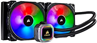 Corsair H115i RGB Platinum AIO Liquid CPU Cooler,280mm,Dual ML140 PRO RGB PWM Fans,Intel 115x/2066,AMD AM4/TR4