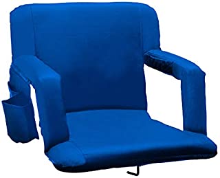 Alpcour Folding Stadium Seat  Deluxe Reclining Wide Chair for Bleachers