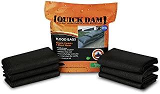 Quick Dam - QD1224-6 Water Activated Flood Bags 1ft x 2ft, 6-Pack