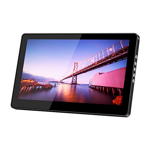 7'' Inch Small-Size USB Powered Touchscreen Monitor,1024x600 HD IPS HDMI Display with Prop Stand Dual Speakers for Raspberry Pi PS4 Xbox Win7/8/10 (7 Inch Touchscreen Monitor)