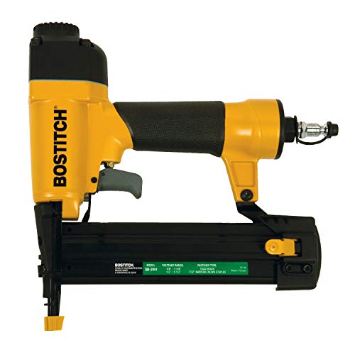 BOSTITCH SB-2IN1 2-In-1 Narrow Crown Stapler/18-gauge Brad Nailer